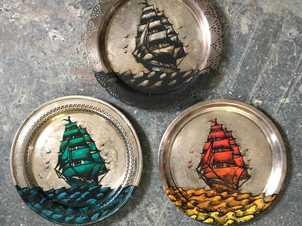 Tray- Wild as the Wind Series, Cassiopeia Design, Solar Blaze Ombre