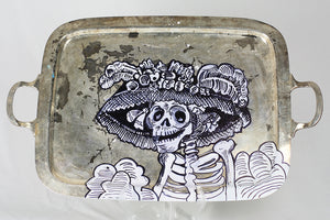 Tray- Culture Collision Series, La Calavera Catrina Design