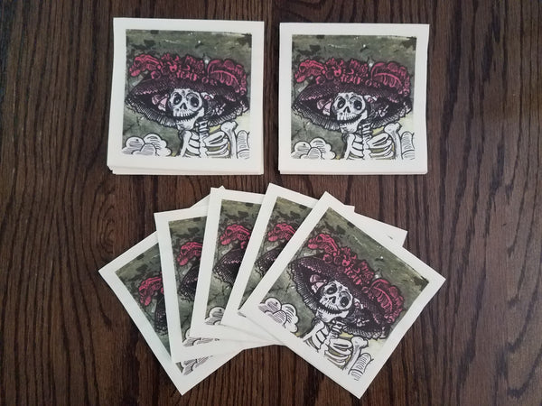 Posada La Catrina Cocktail Napkins-20 pack