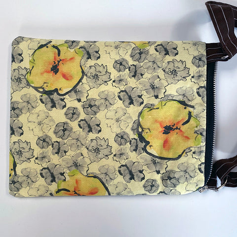 Less Is More- Yellow Blossom Cross Body Bag