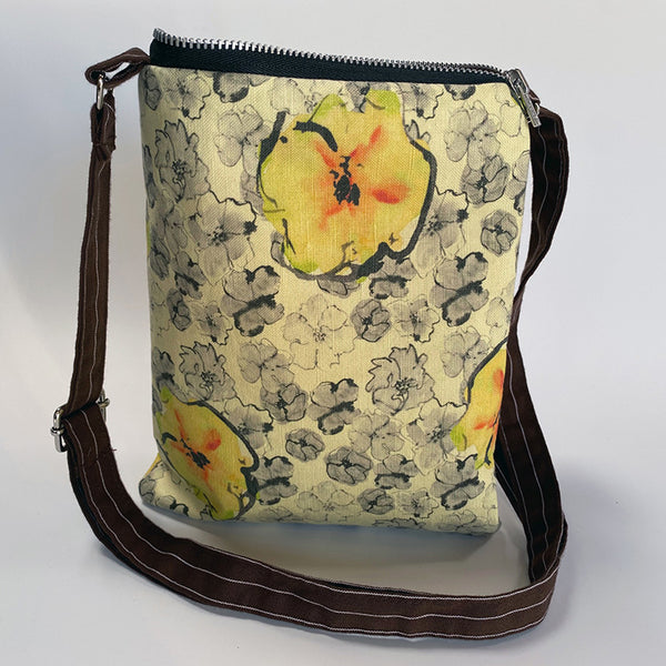 Less Is More- Yellow Blossom Cross Body Bag