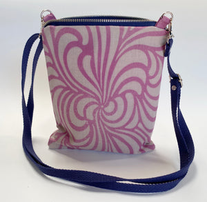 Less Is More- Pink Taffy Cross Body Bag