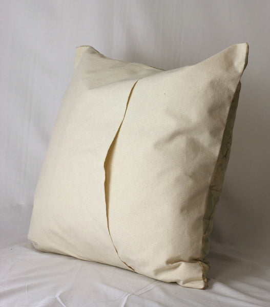 Vintage Femme Jardin Pillow with Onyx Fireball Print
